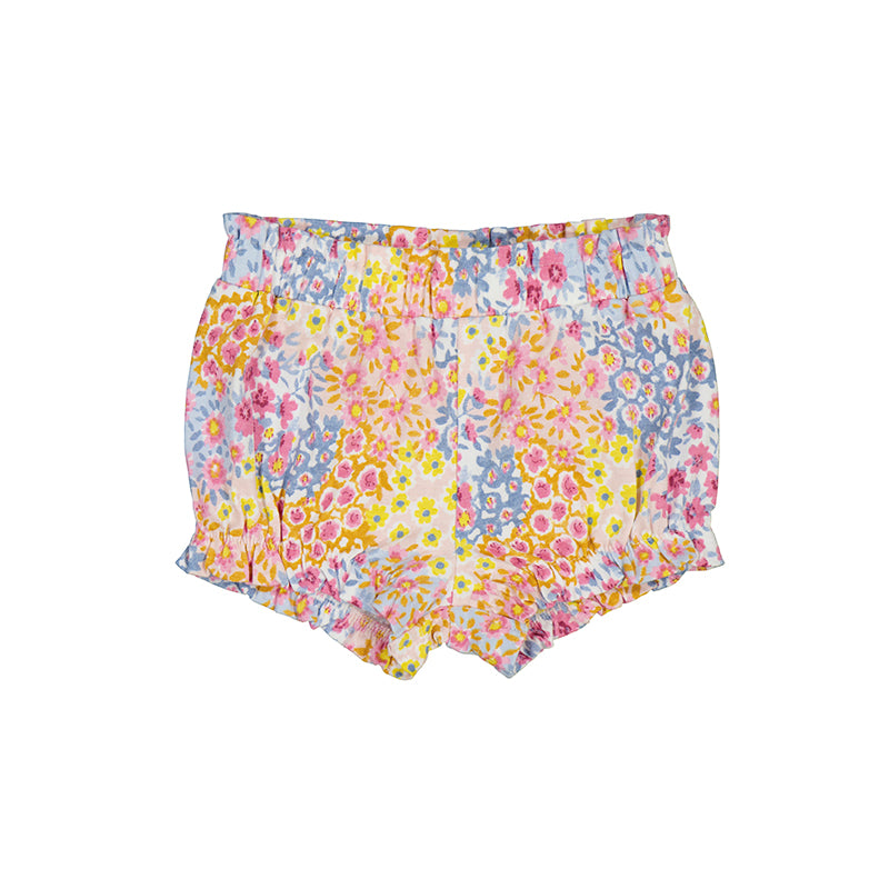 Floral Baby Ruffle Short