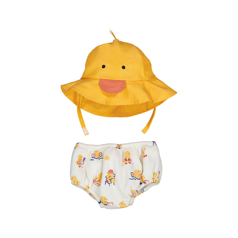 Ducky Swim Diaper & Hat Set