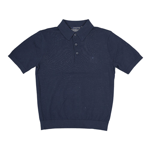 Navy Short Sleeve Polo