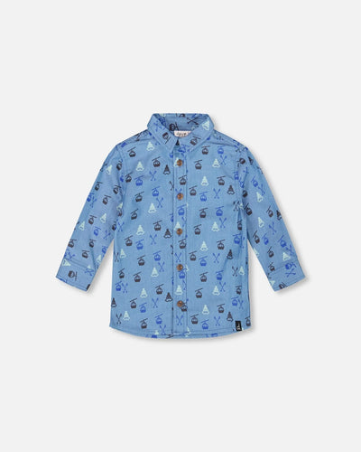 Ski Denim Button Down