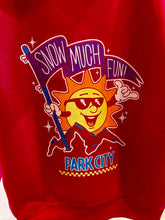 Load image into Gallery viewer, Hot Pink Snow Much Fun Park City Hoodie