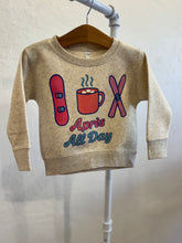 Load image into Gallery viewer, Girls Apres All Day Oatmeal Crewneck Sweater