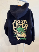 Load image into Gallery viewer, Navy Ski Ya Later Moose Park City Hoodie