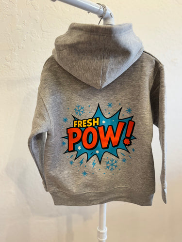 Heather Grey Fresh POW Hoodie