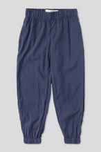 Load image into Gallery viewer, Indigo Nylon Pull On Jogger