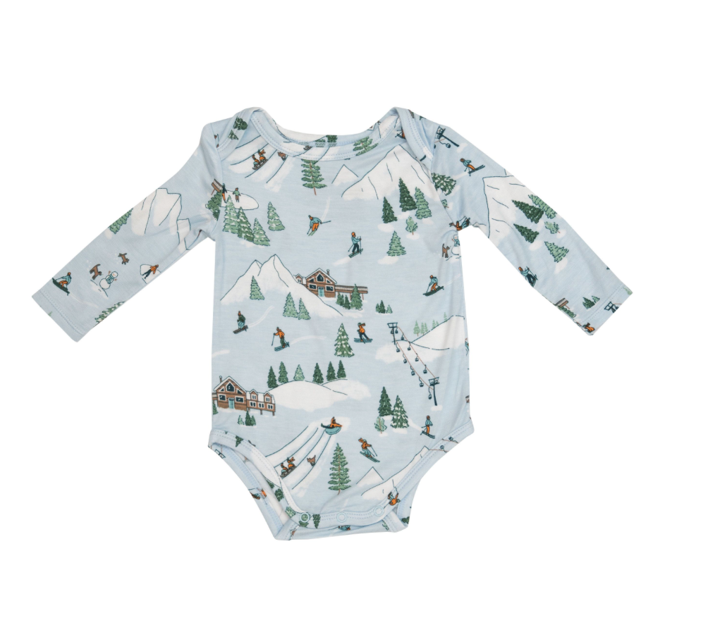 Winter Fun Skiing Bodysuit