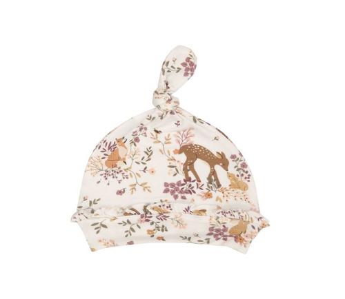Pretty Woodland Knotted Hat