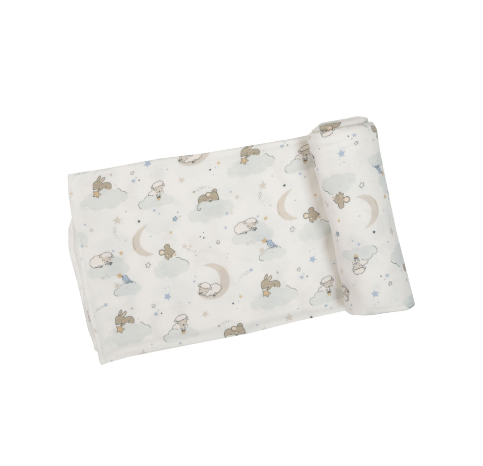 Dreamtime Animals Bamboo Swaddle