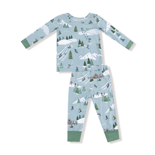 Winter Fun Skiers Loungewear Set