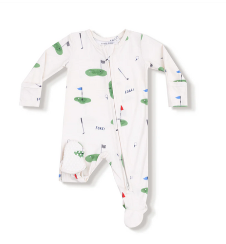 All Fore Golf 2 Way Zipper Footie