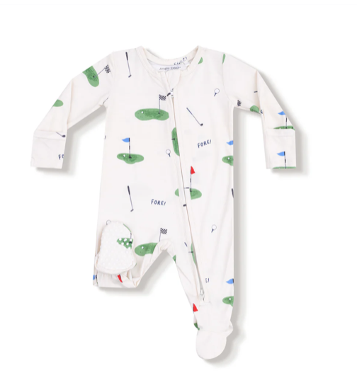 All Fore Golf 2 Way Zipper Footie