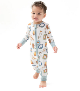 Smores 2 Way Zipper Footie
