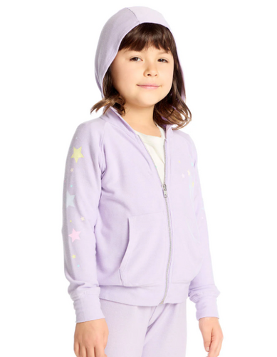 Candy Stars Zip Hoodie