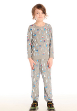 Load image into Gallery viewer, Allover Ski Slope Cozy Knit Pants