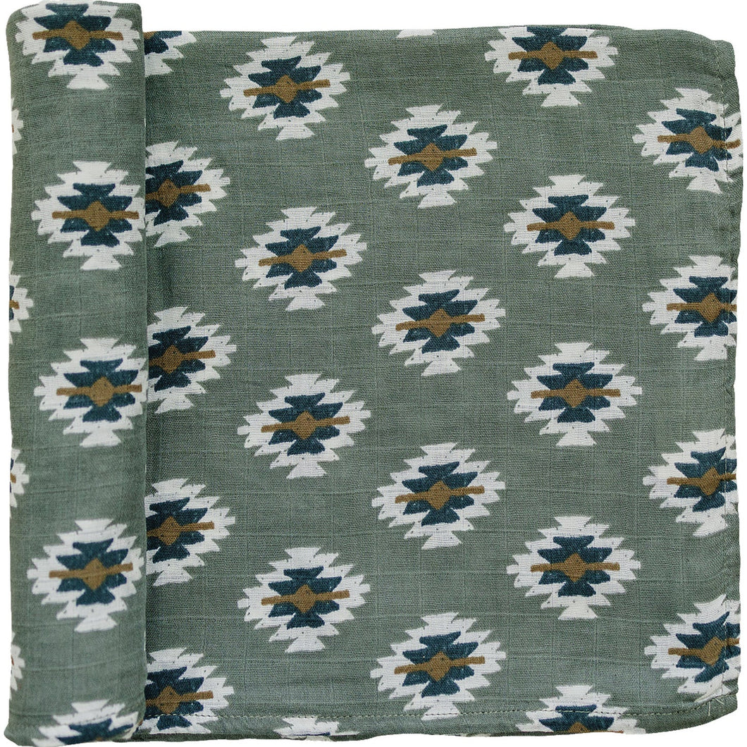 Swaddle Southwest Aztec Muslin