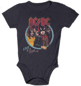 Jet Black ACDC Organic Onesie