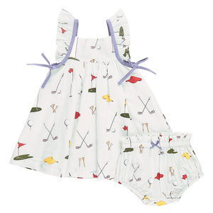 Golf Tournament Baby Girls Ailee Dress Set