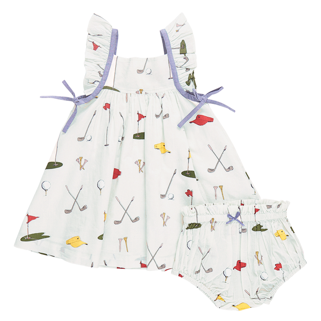 Golf Tournament Baby Girls Ailee Dress Set