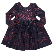 Load image into Gallery viewer, Leopard Spots Lame Steph Dress