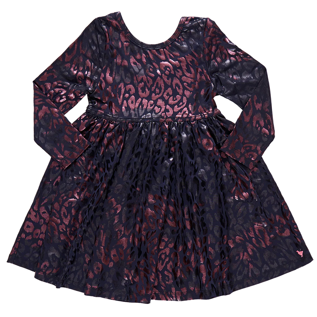 Leopard Spots Lame Steph Dress