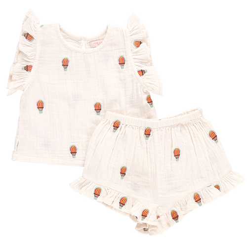 Hot Air Balloons Baby Girls Roey Set