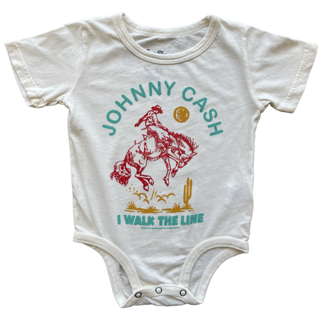 Johnny Cash Cowboy Onesie