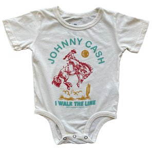 Johnny Cash Cowboy Onesie