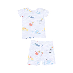 Sea Stripes Lounge Wear Set
