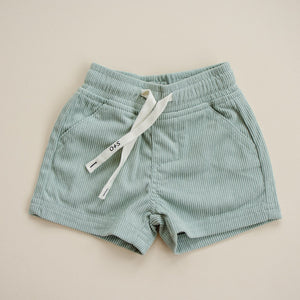 Green Mason Baby Shorts
