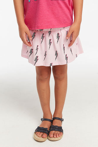 Checkered Bolt Skirt
