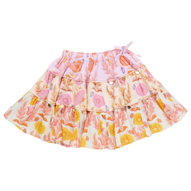 Gilded Floral Mix Allie Skirt
