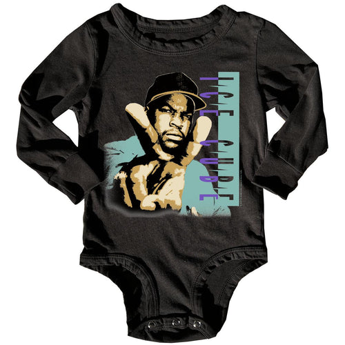 Ice Cube Long Sleeve Onesie