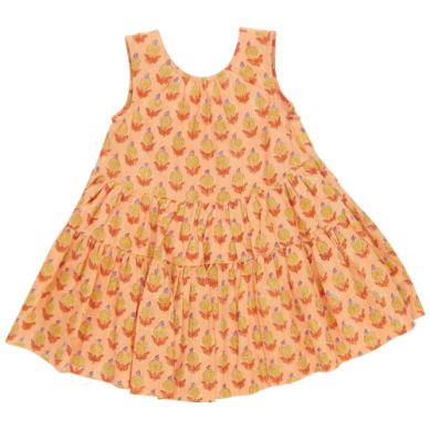 Orange Dahlia Eloise Dress
