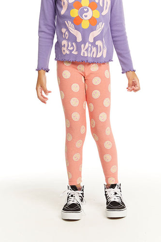 Leopard Smiley Leggings