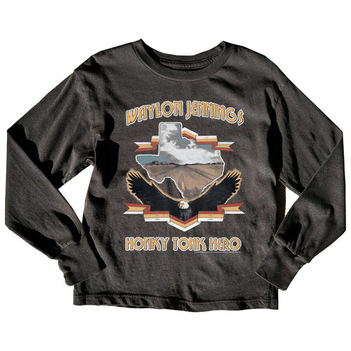 Waylon Jennings Long Sleeve Tee