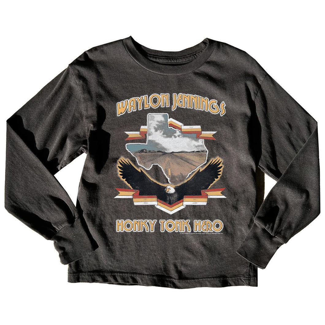 Waylon Jennings Long Sleeve Tee