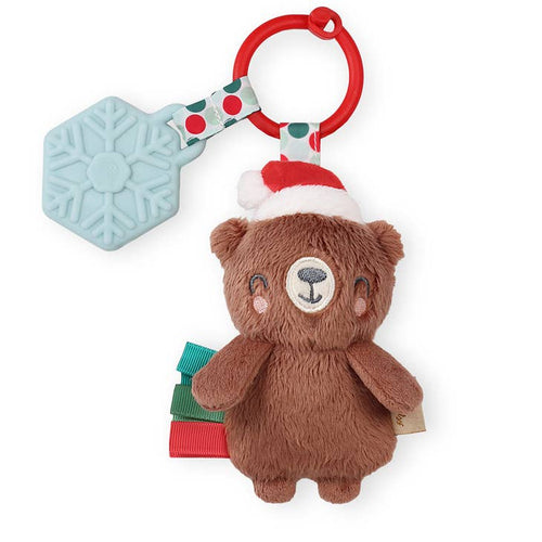 Bear Holiday Itzy Pal™ Plush + Teether