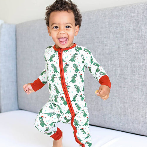 Roaring Christmas Dream Romper