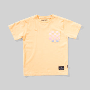 Peach Dream Pocket Short Sleeve Tee