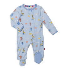 Load image into Gallery viewer, Ready Jet Go Magnetic Footie/Coverall