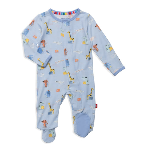 Ready Jet Go Magnetic Footie/Coverall