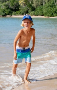 Block Stripe Boardshort