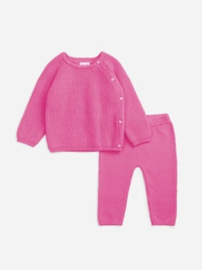 Cozy Pink Sweater Set