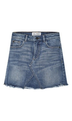 Indigo Jenny Mini Denim Skirt