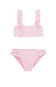 Fairytale Pink Check Happy Daze Bikini