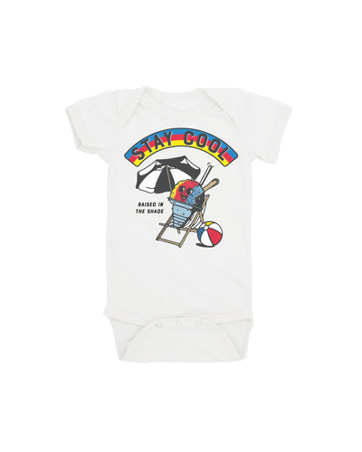 Stay Cool White Baby One Piece