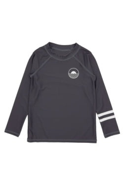 Charcoal Icon Long Sleeve Rashguard