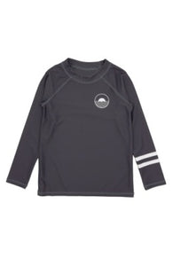 Charcoal Icon Long Sleeve Rashguard