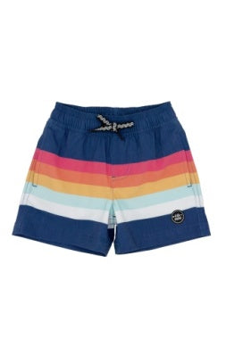 Vintage Stripe Baby Volley Boardshort