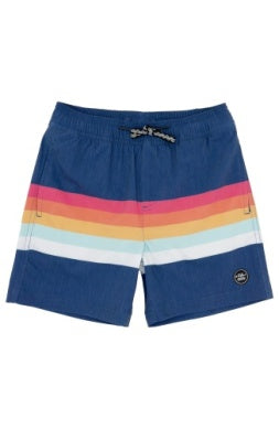 Vintage Stripe Volley Boardshort